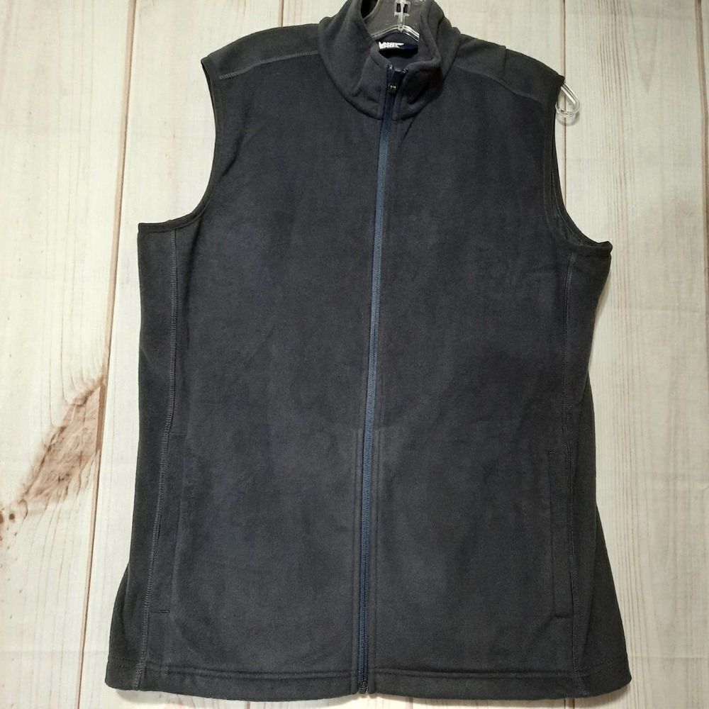 Lands End Vest‎ Mens Medium OEKO-TEX Gorp Core Navy